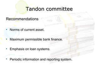First Method Lending Working Capital finance | PPT