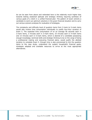 Cfp revised syllabus | PDF