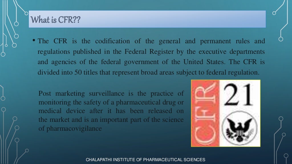 Cfr code of federal regulations1 (1)