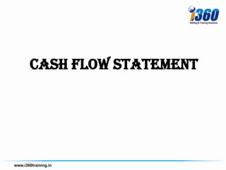 Cash Flow statement
 
