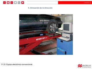 u n i d a d 11




                                 5. Alineación de la dirección




11.33. Equipo electrónico convencional.
 
