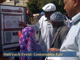 Outreach Event: Community Fair

 