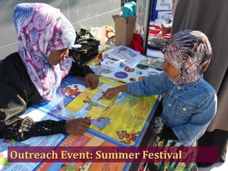 Outreach Event: Summer Festival

 