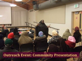 Outreach Event: Community Presentation

 
