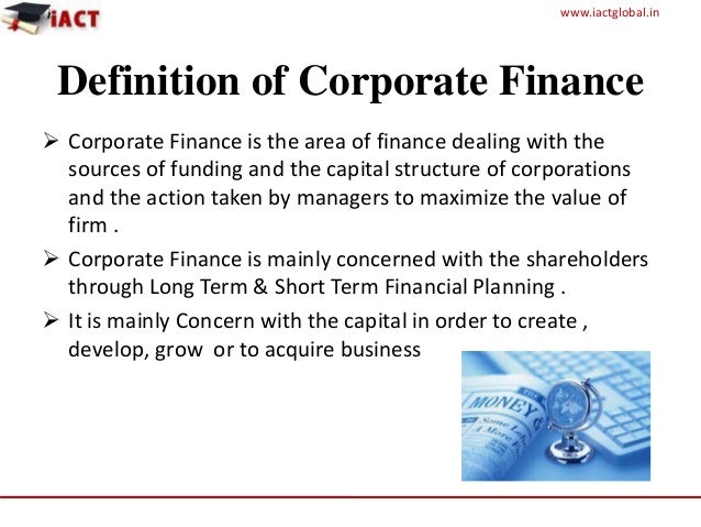 define finance