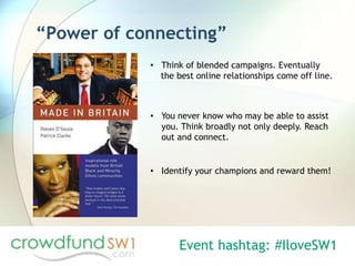 “Power of connecting”
            • Think of blended campaigns. Eventually
              the best online relationships com...