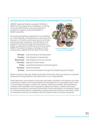 Water, Sanitation and Hygiene (WASH) in Schools | PDF