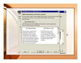 Improving Your Web Site Accessibility
