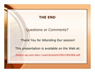 Improving Your Web Site Accessibility