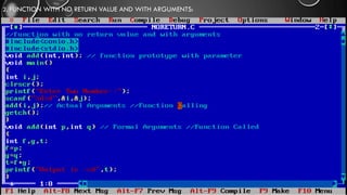 Function in C Programming | PDF