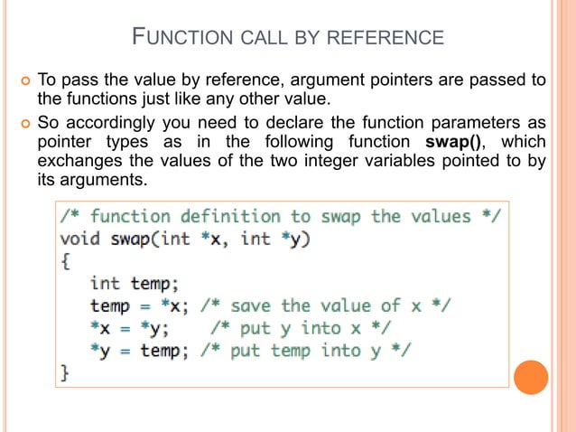 C functions | PPT