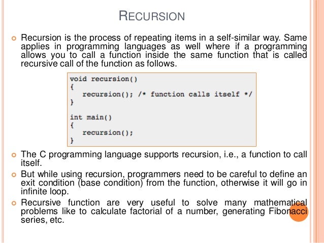 c functions c function
