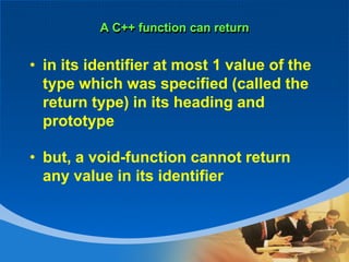 C++ Functions.ppt