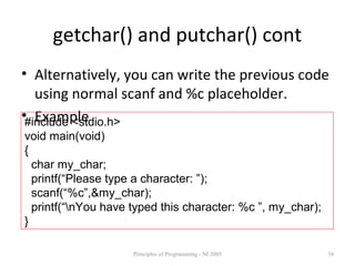 C fundamentals | PPT