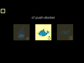 ?
cf push-docker
 
