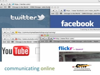 communicating online

 