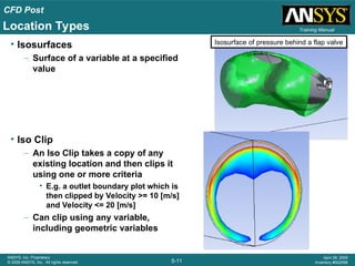 Advanced Post-Processing Techniques in ANSYS CFX for CFD Analysis | PPT