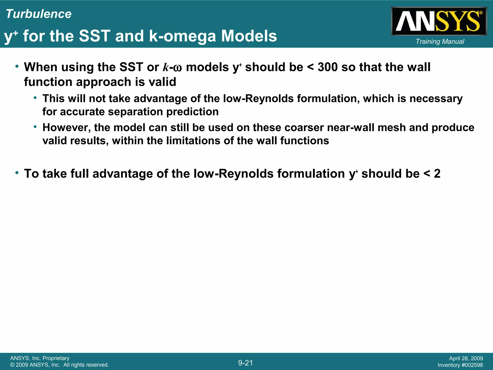 Cfx12 09 turbulence | PPT