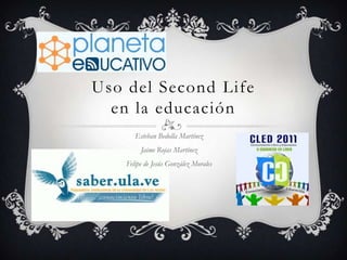 uso del Second Life en la educación