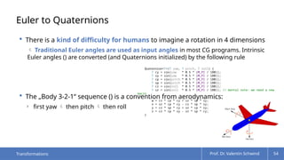 Comprehensive Guide to 3D Transformations and Vector Mathematics in ...
