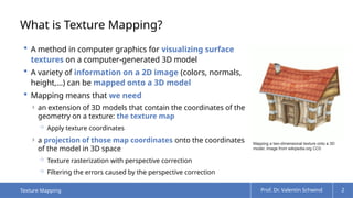 Comprehensive Overview of Texture Mapping Techniques in Computer ...