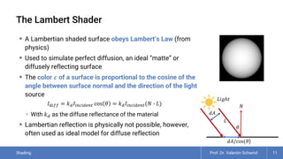 Comprehensive Overview of Shading Techniques in Computer Graphics | PDF