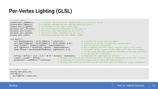 Comprehensive Overview of Shading Techniques in Computer Graphics | PDF