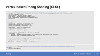 Comprehensive Overview of Shading Techniques in Computer Graphics | PDF
