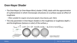 Comprehensive Overview of Shading Techniques in Computer Graphics | PDF