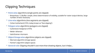 Warnock Algorithm In Computer Graphics Example Comprehensive Overview of Rendering Techniques and Clipping Algorithms ...