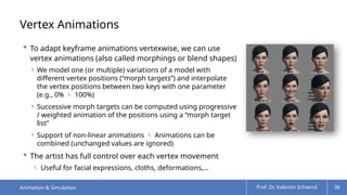 Vertex In Computer Animation Comprehensive Overview of Animation and Simulation Techniques in ...
