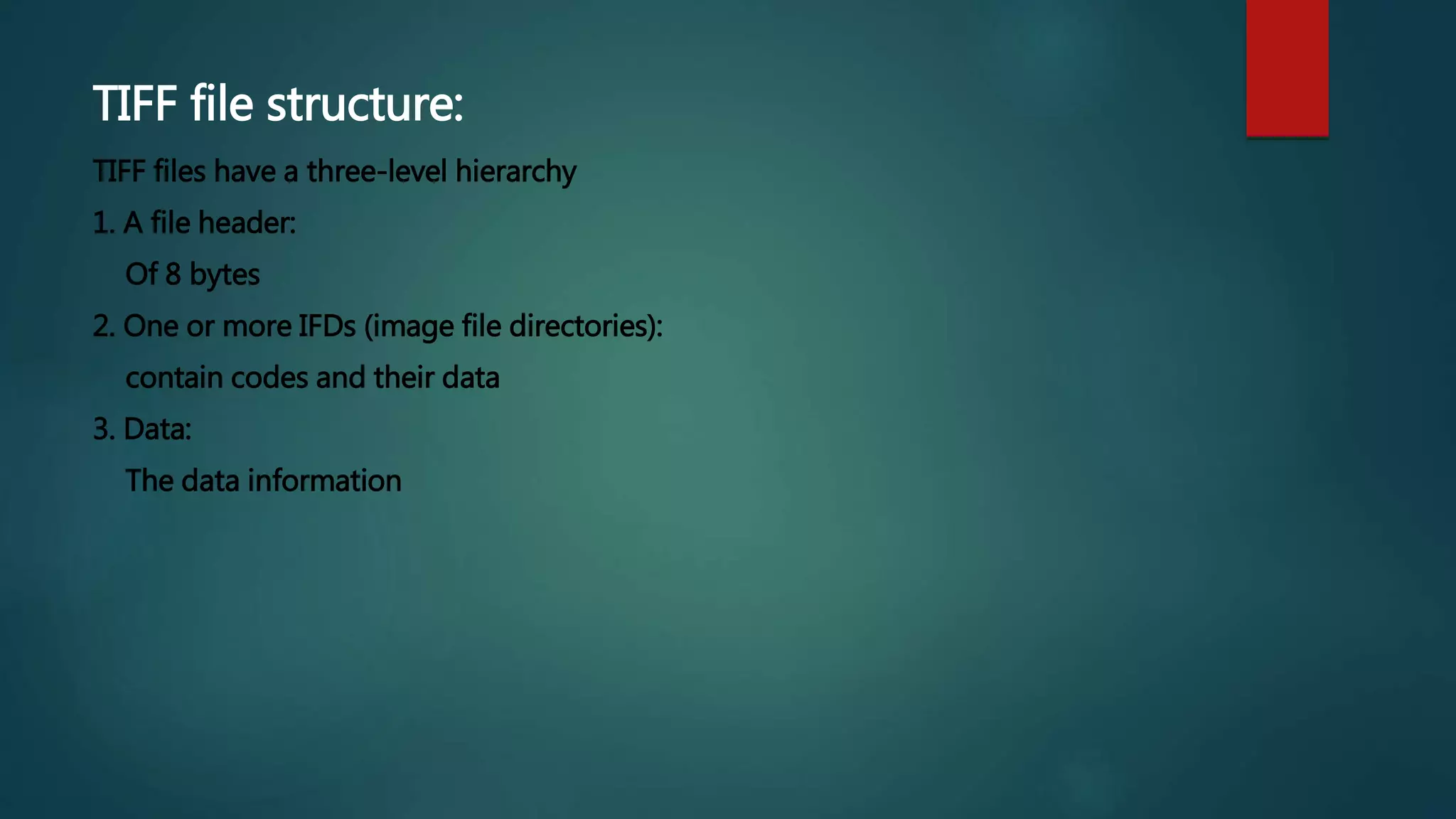 Multimedia data and file format ppt