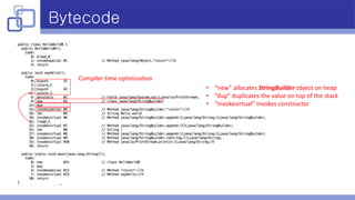Byte code manipulation and instrumentalization in Java | PPTX