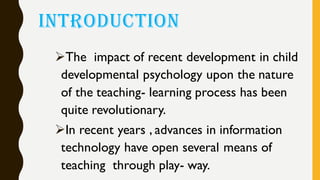 PLAY AND CHILD DEVELOPMENT | PDF