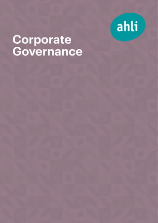 1
Notes to the Consolidated Financial Statements
Corporate
Governance
 