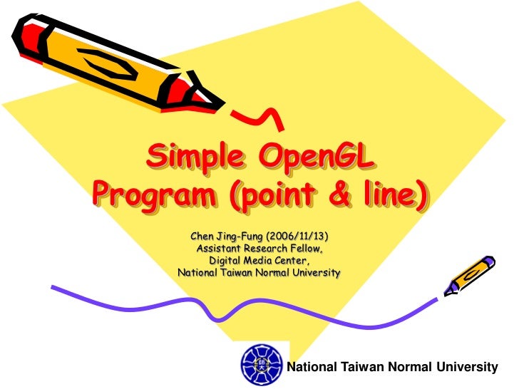Line Drawing Algorithm In Opengl : Cg simple opengl point line course