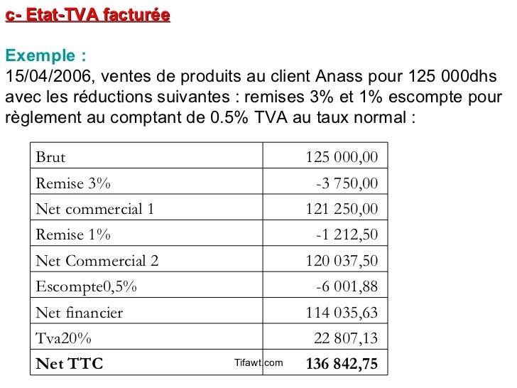 exemple facture tva 10