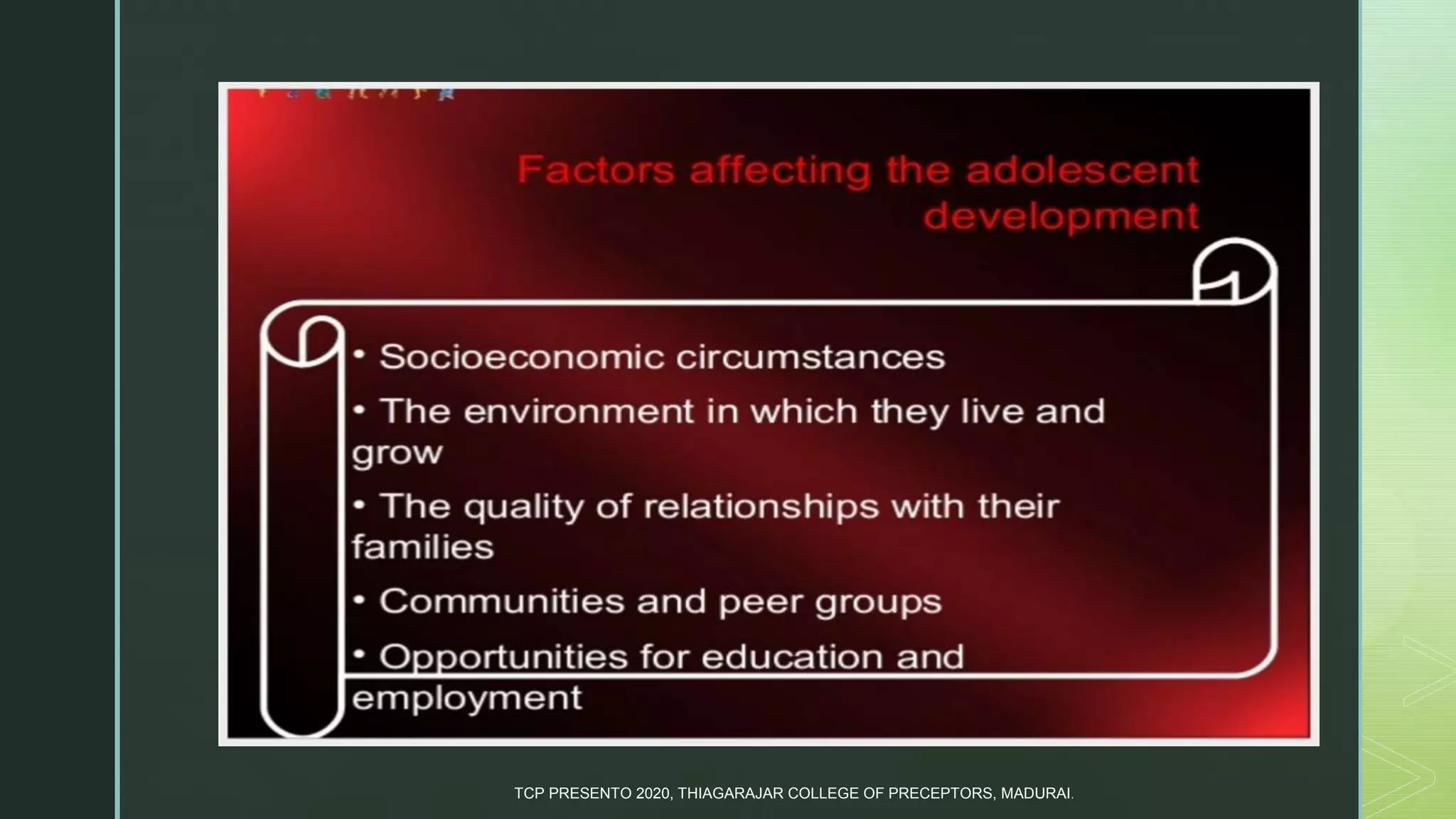 z
TCP PRESENTO 2020, THIAGARAJAR COLLEGE OF PRECEPTORS, MADURAI.
 