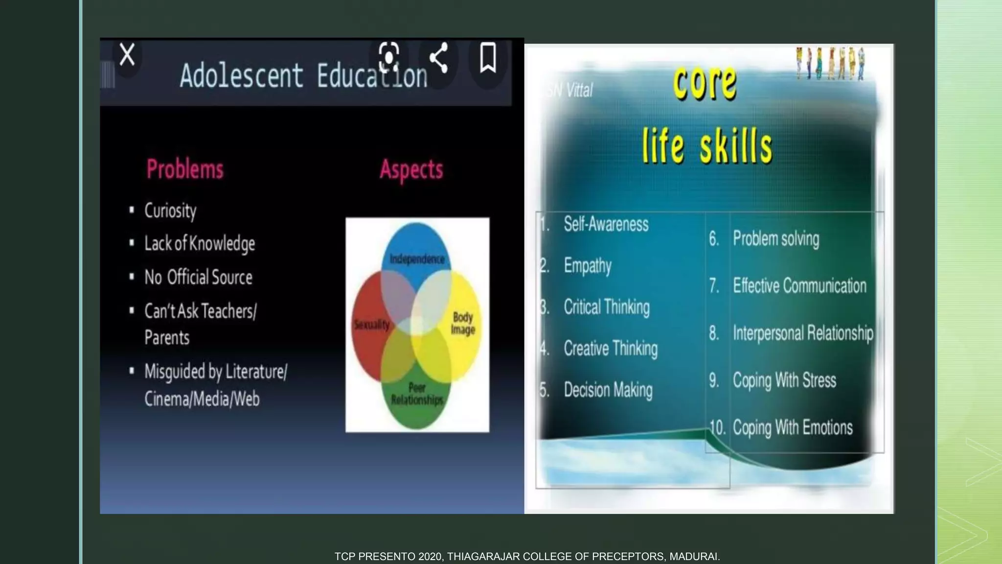z
TCP PRESENTO 2020, THIAGARAJAR COLLEGE OF PRECEPTORS, MADURAI.
 
