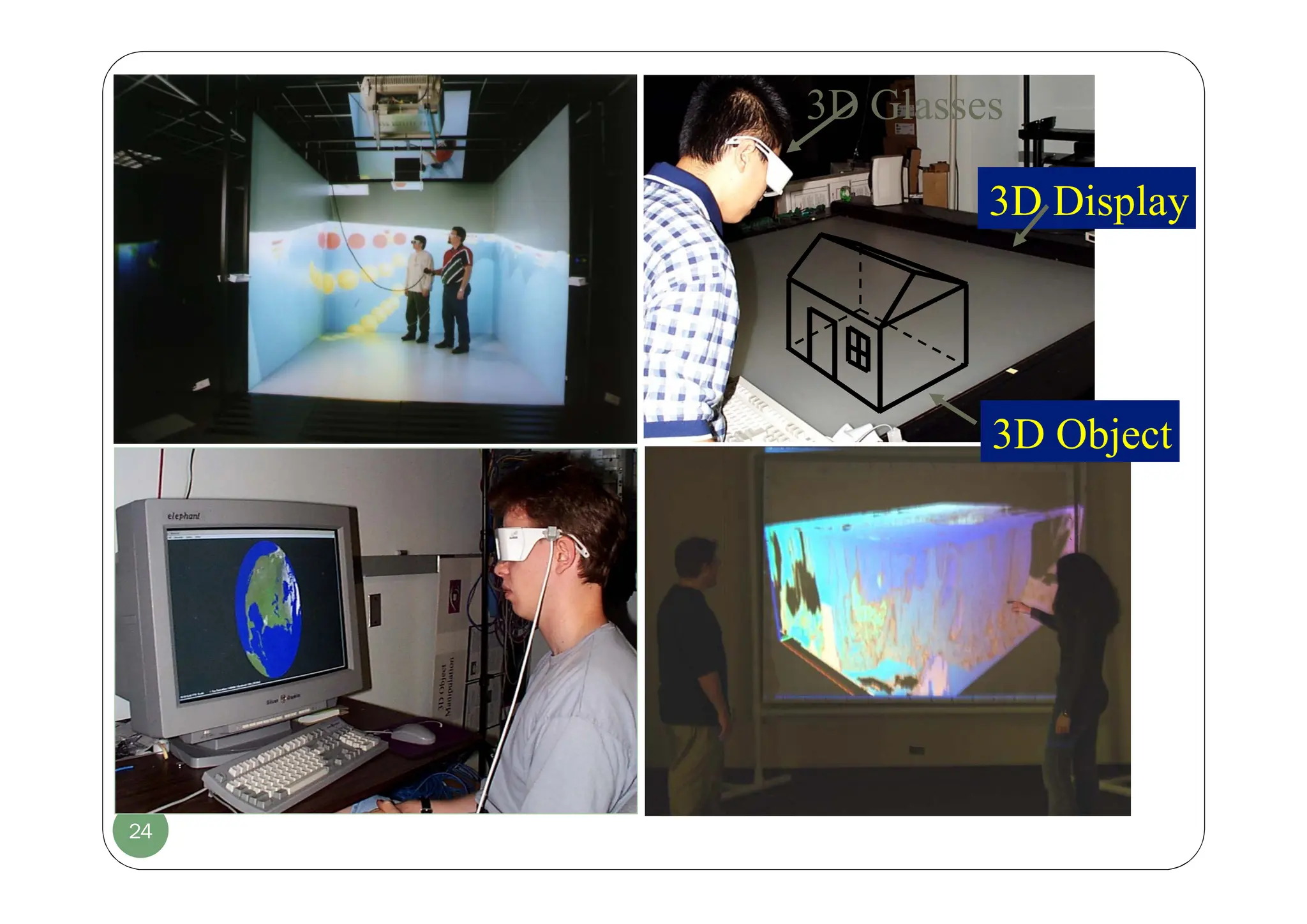 24
3D Glasses
3D Display
3D Object
 
