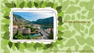 http://srbija-nekretnine.org/montenegro-property
Montenegro investment
 