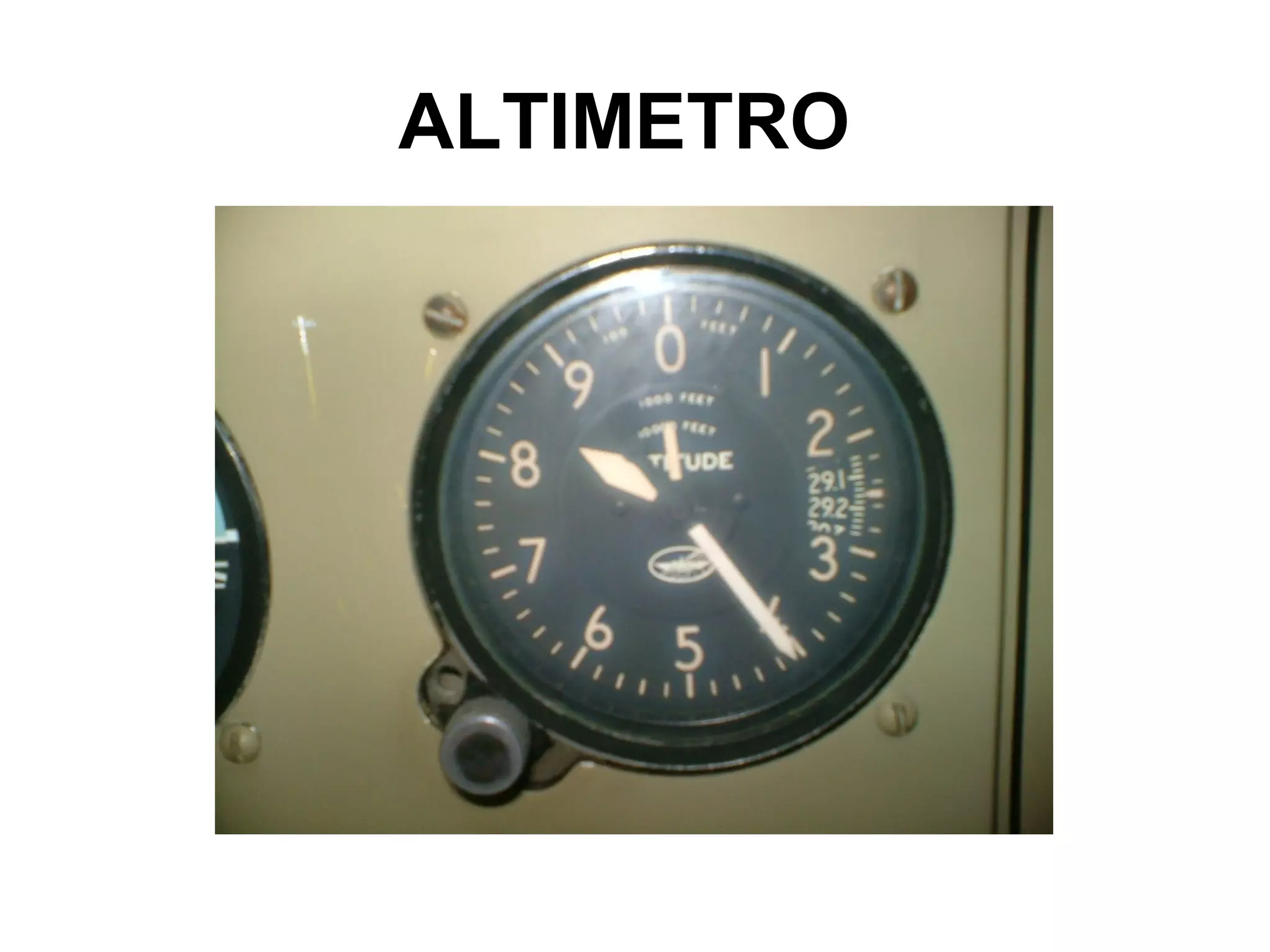 ALTIMETRO
 