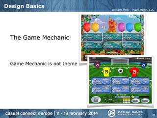 Creating Great Mobile Casino and Lottery Mobile Games (Casual Connect Europe 2014)
