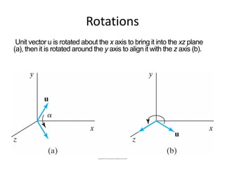3D transformation and viewing | PDF