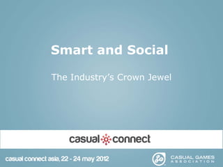 Smart and Social

The Industry’s Crown Jewel
 