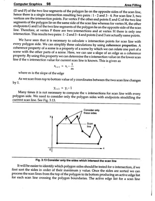 Computer Graphics Notes (B.Tech, KUK, MDU)