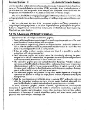 Computer Graphics Notes (B.Tech, KUK, MDU)
