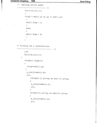 Computer Graphics Notes (B.Tech, KUK, MDU)