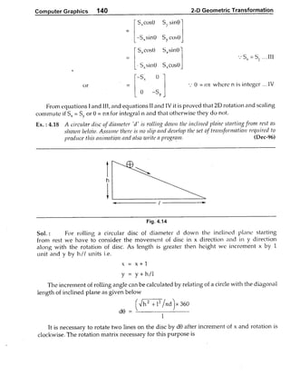 Computer Graphics Notes (B.Tech, KUK, MDU)