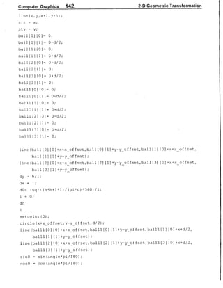 Computer Graphics Notes (B.Tech, KUK, MDU)